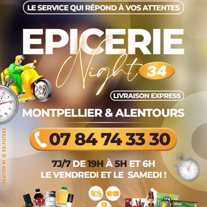 EpicerieNight34 - Livraison Apéro - Montpellier  Montpellier, Commerçant