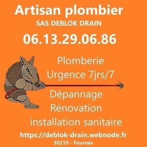 Deblok Drain Fournès, Commerçant