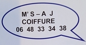 M'S-AJ Coiffure  Sérandon, Commerçant