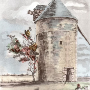 Les Pièces du Moulin Angliers, Commerçant